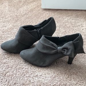 Grey booties